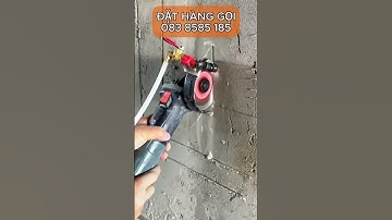 VÒI PHUN NƯỚC CHỐNG BỤI KHI THI CÔNG CẮT GẠCH, CẮT ĐÁ, CẮT TƯỜNG