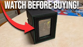 Card Deck Box for MTG with Display Window, Commander Deck Box Fits