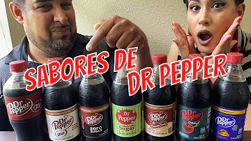 ¿Cuáles son los 23 sabores de Dr Pepper?