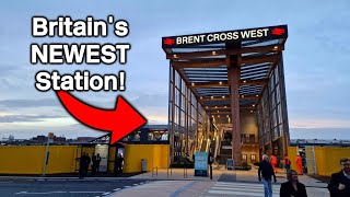 The NEW Brent Cross West Station!