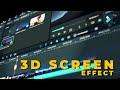 3d screen effect