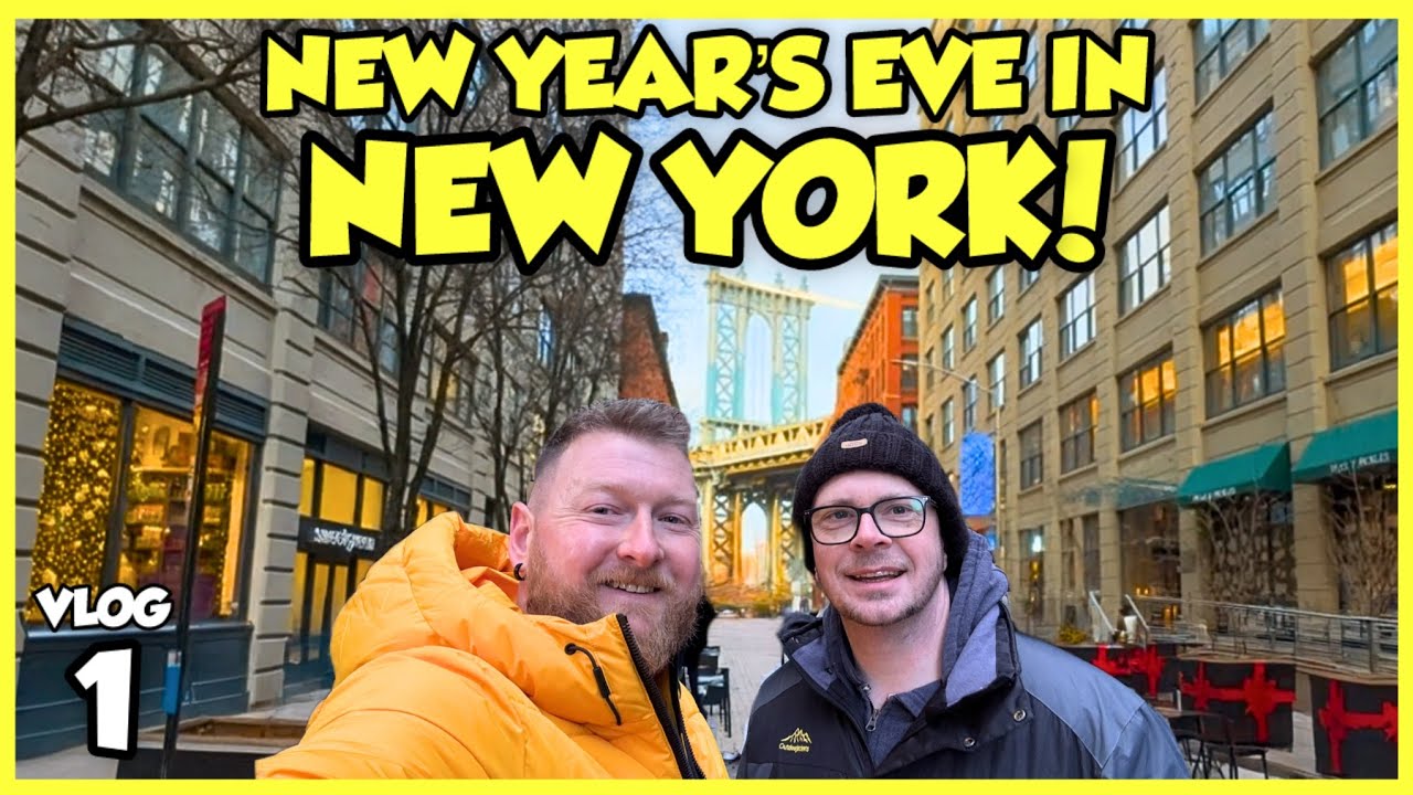 Come with us to the Big Apple - 4 Nights in New York for New Year's Eve! | Vlog Episode 1