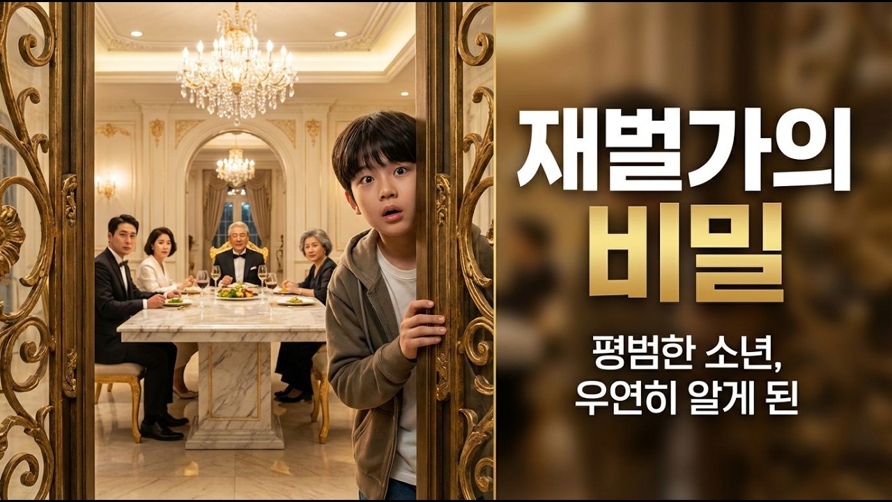 재벌가의 숨겨진 진실, 소년의 우연한 발견