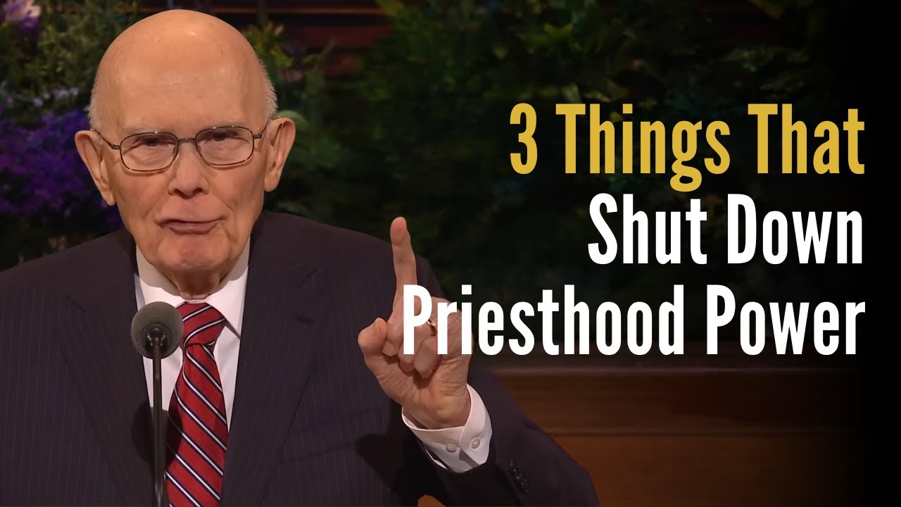 Dallin H. Oaks Sermons - Why The Devil Fears Priesthood Power
