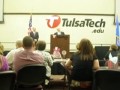 Senator Rick Brinkley speaks at Owasso District Teacher of the Year
