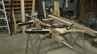 How to Build a Sheep Wagon Undercarriage | The Front Axle | Engels Coach