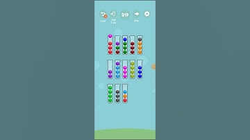 Ball Sort Advanced level 219    Ball Sort - Color Sort Puzzle, Yellow Bolt Studio, playlist