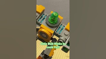 Z-Blob Wants to Fly! 🚀✨ | LEGO Dreamzzz Stop Motion