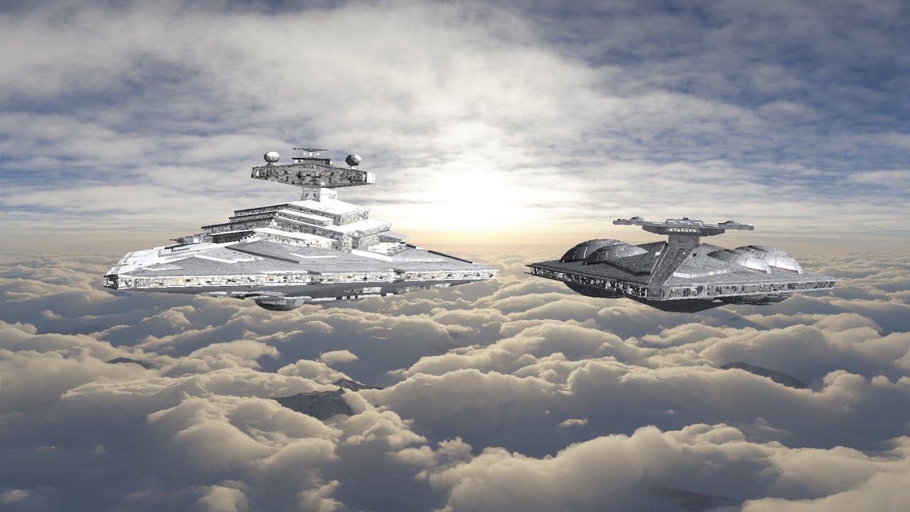 Imperial Star Destroyer Mark I vs Interdictor Star Destroyer | Star Wars Fleet Battle