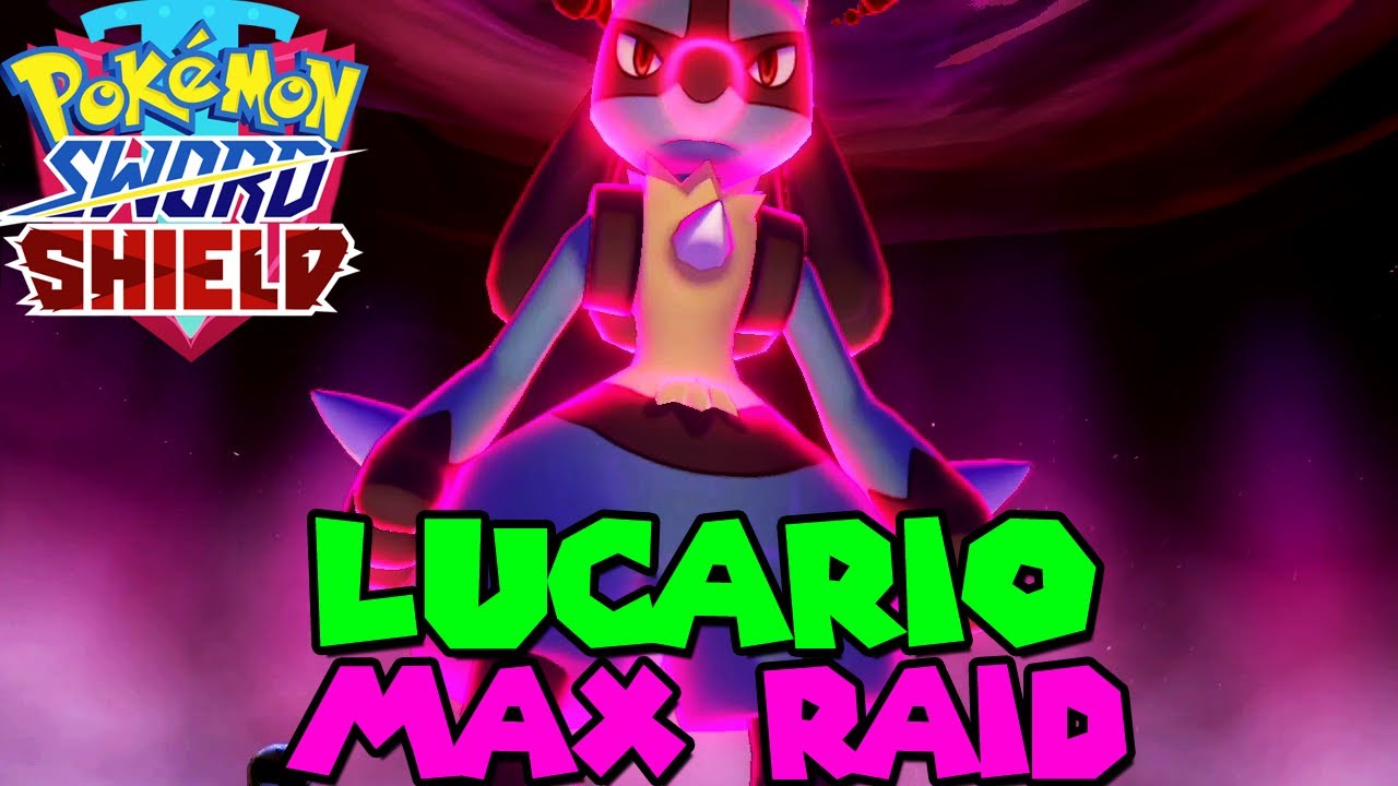 Lucario Max Raid Battle in Pokemon Sword & Shield YouTube