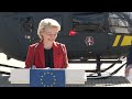 "Europe needs a strong Lithuania to protect our borders and our people": President von der Leyen