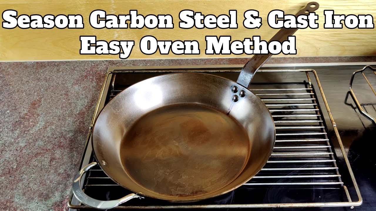 Seasoning Cast Iron and Carbon Steel Pans - The Hotel Leela