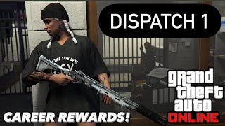 Madrazo Dispatch 1 - No Snacks & Armor, over 80% accuracy, less than 50% damage - Career Rewards GTA