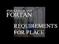 Requirements for place for pyrolysis plant fortan tt group russia