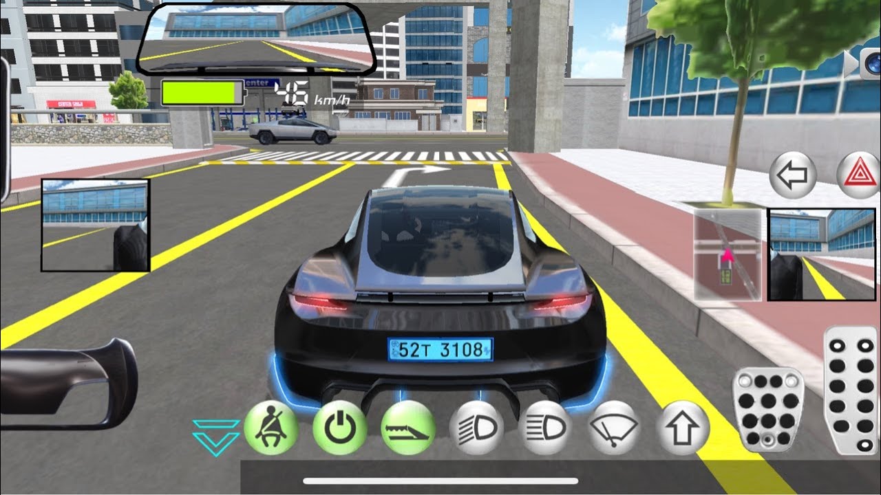 쭉 편안하게 주행하는 영상