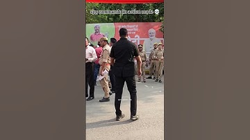 wait for police constable reaction 🥴 spg commando alert mode 📳 Spg commando x status pm modi India