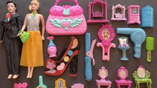 ASMR | 5 Minutes satisfying with unboxing hello kitty barbie mini toys|Barbie miniature toys |Toys