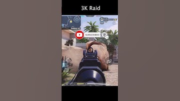 Raid 3K  #codm #codmobile #codmobileclips #shorts #codmobilegameplay