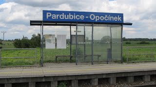 Hlášení ve vlaku Os 5001 Kolín- Česká Třebová. Úsek Pardubice- Opočínek - Pardubice- Černá za Bory