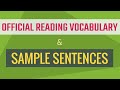 Thi Quốc tịch Mỹ - Từ vựng và mẫu câu thi đọc