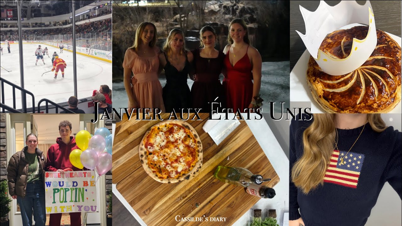 Début d'année aux USA | Lycée | Patinoire |Basketball | Sweetheart