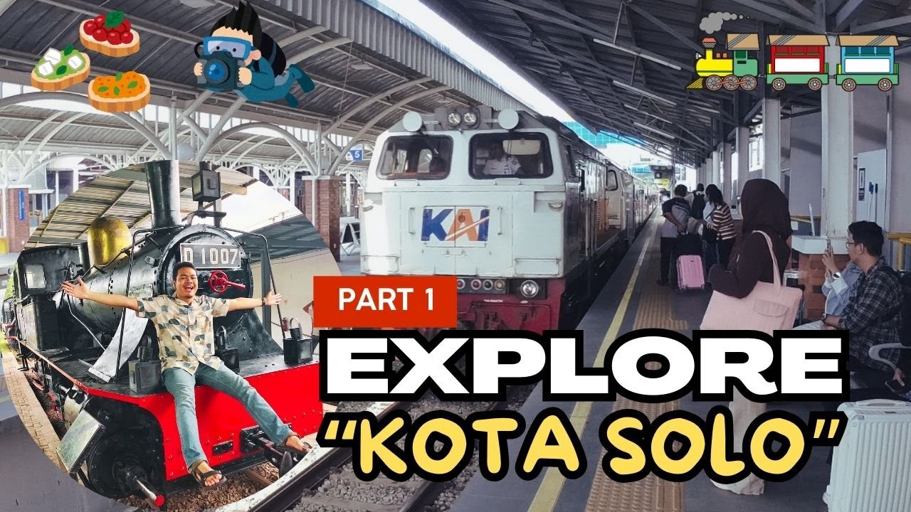 Eps.18 {TRIP BANDUNG-SOLO} Hari Ke 1 Yang MEMBUAT KESAL!!!! #adekrismoyo #bandung #solo #train