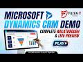 Microsoft dynamic CRM Demo || Fuzen IT Solutions