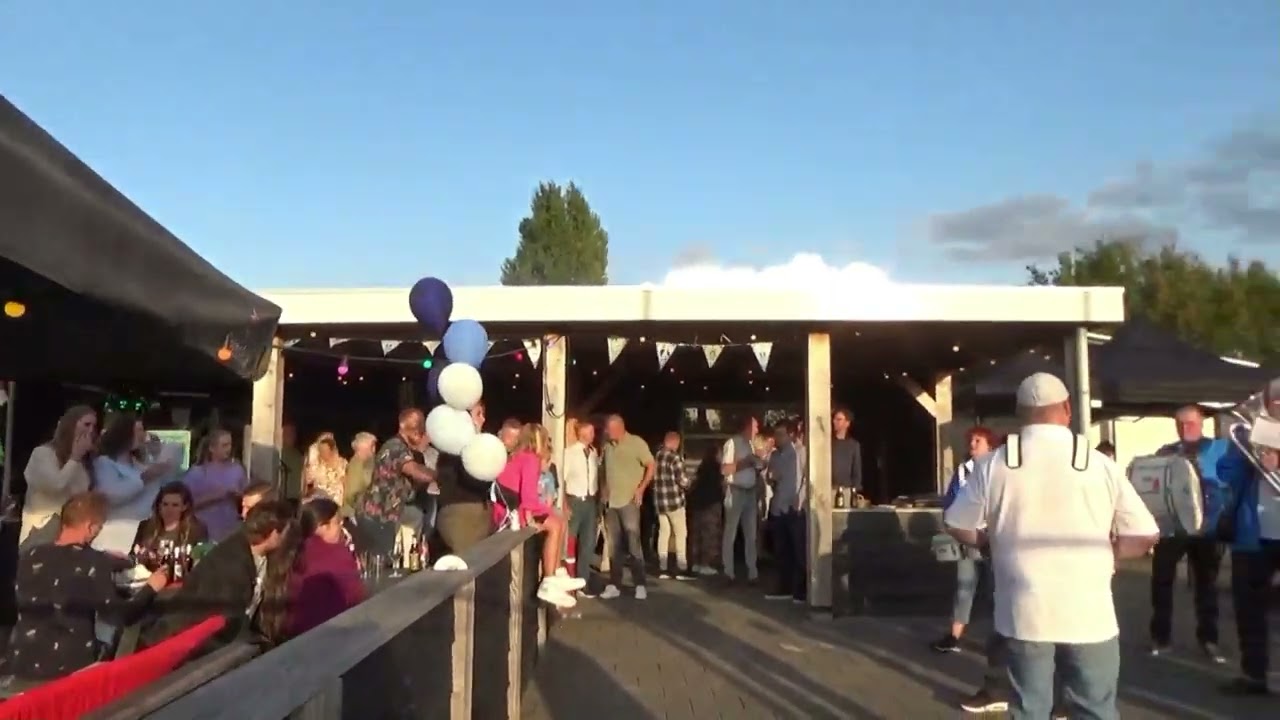 Abbenbroek feestje Martien en Jantien beide 80 jaar