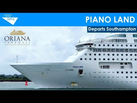 Piano Land Departs Southampton 16 08 2019 Youtube