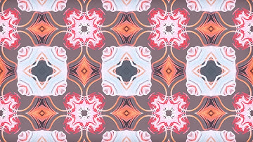 VJ Loop #158 Kaleidoscope Video Background Screensaver 1 Min
