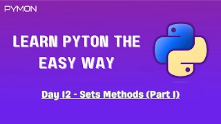 Famous Day 12 - Set Methods in Python (Part 1) | Learn Python the Easy Way Profile