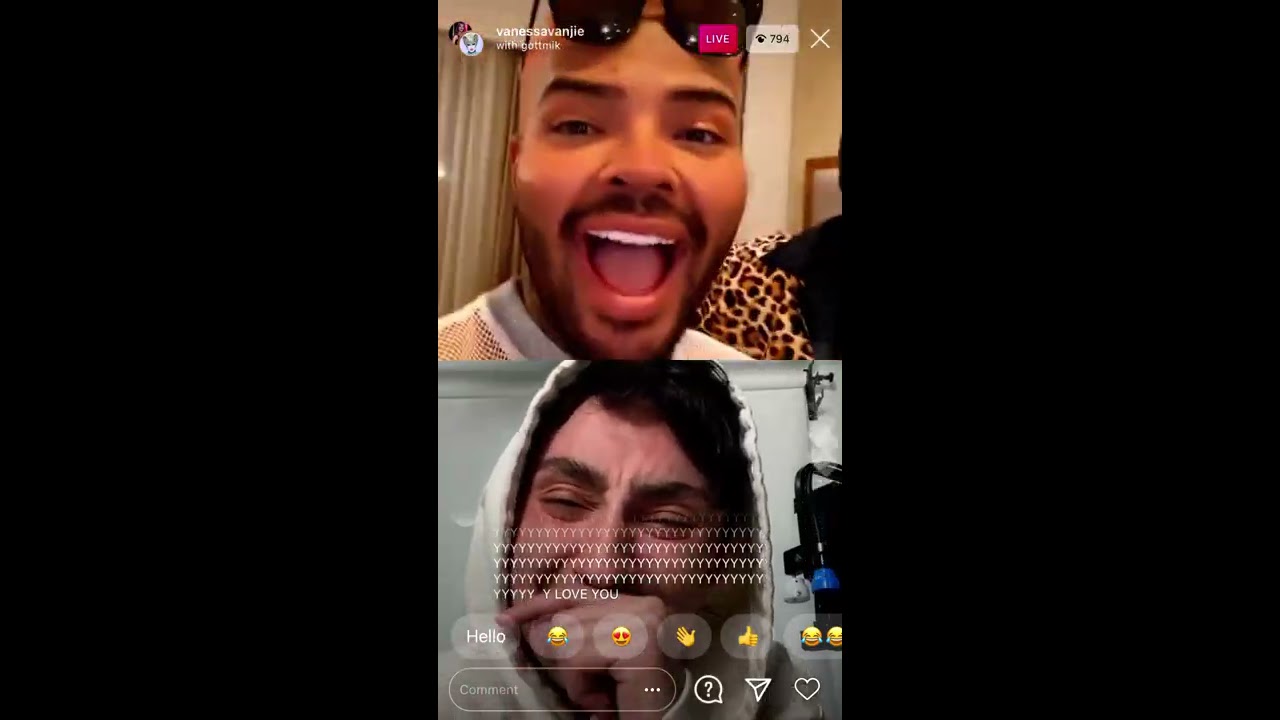 Vanessa Vanjie Mateo IG live Dec 29, 2020 part 1