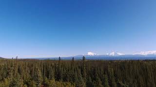 My first drone video! Looking  towards Wrangell St. Elias National Park