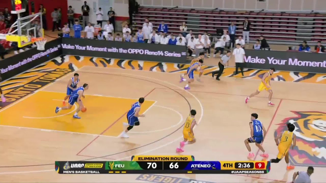 Bahay, Ladi SNATCHES LEAD for Ateneo vs FEU in 4Q | UAAP Season 88 Men’s Basketball
