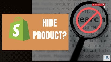 How to hide product from your Shopify search? | Shopify Tutorial