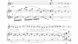 Mark Carlson - From the Song of Songs for Soprano and Piano (1979/1988) [Score-Video]