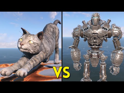 Fallout 4 - 250 Cats VS Liberty Prime - Battles #6