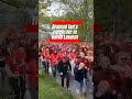 Arsenal fan's live street