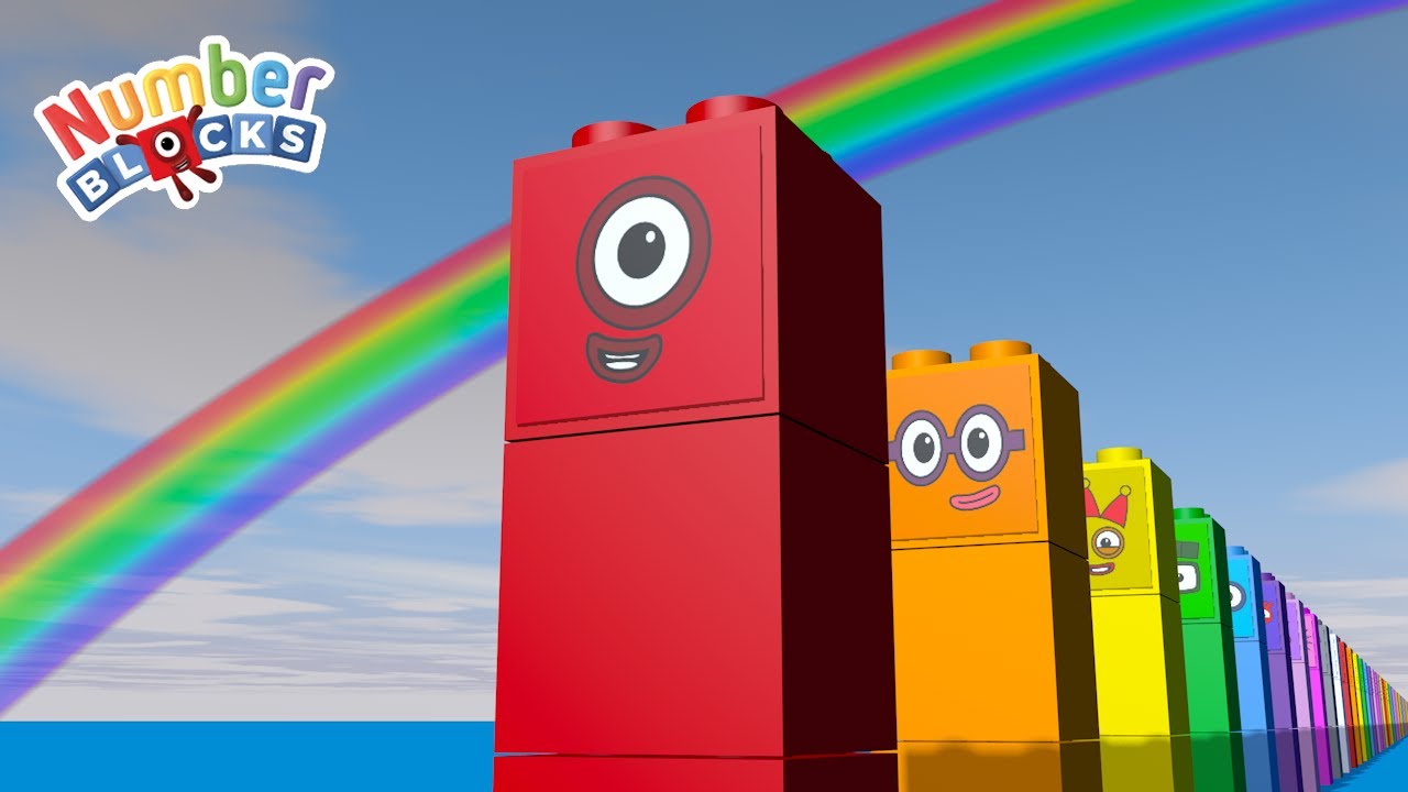 Learn Numbers 1 to 100 with Numberblocks Lego Cube | Easy Super Fun Math for Kids! 🚀