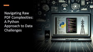 Navigating Raw PDF Complexities: A Python Approach to Data Challenges