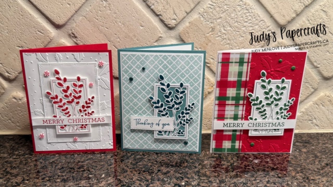 Friendly Foliage cards