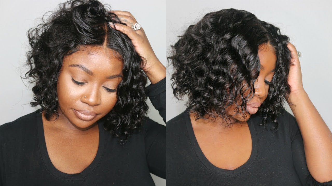 63 Loose Wave Bob Lace Front Wig Application Virgo Hair