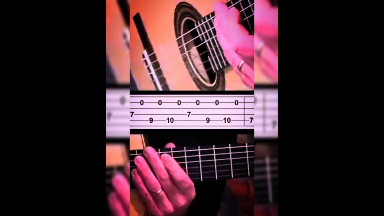 Asturias (Main Theme) -Includes TABS - Classical Guitar #shorts #viral #guitar #classicalguitar