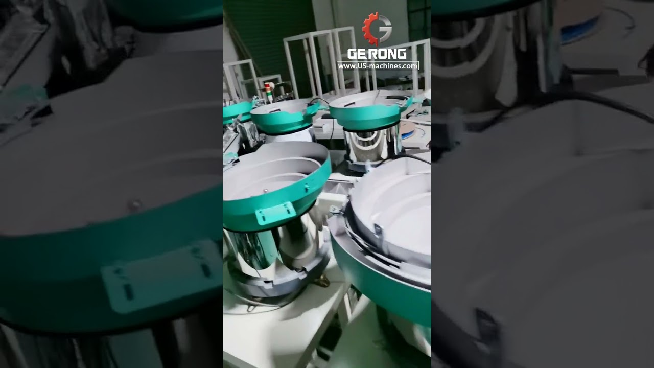 Machine assembly video of automatic different kinds of hardware part bag packing machine