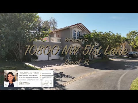 10800 NW 51st Lane, Doral, FL home video tour