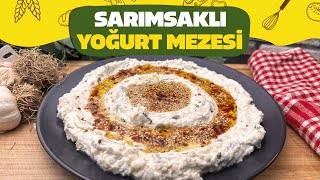BÖYLE MEZE GÖRMEDİNİZ! 😍 Fırında Sarımsak + Susam + Yoğurt = EFSANE LEZZET