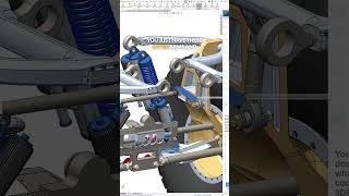 Front Suspension DONE! #trophytruck #solidworks #caddesign