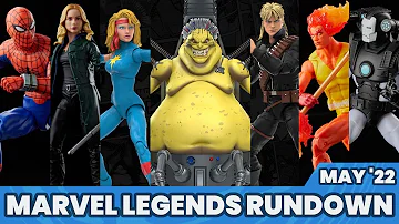 Marvel Legends Fan First Wednesday Hasbro Instagram Reveals Rundown SPIDER-MAN and X-MEN May 2022