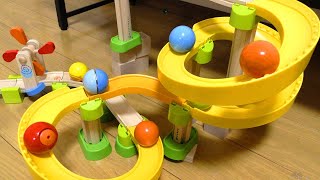 Marble Run ☆ HABA 5 Set MIX Course [Spiral Slope]