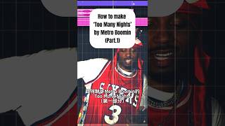 Make ‘Too Many Nights' by Metro Boomin with 99.342% ACCURACY🤫 #beats #metroboomin #shorts #viral